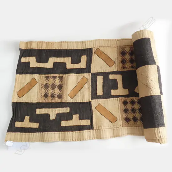 Kuba cloth, Congo Africa, made from raffia